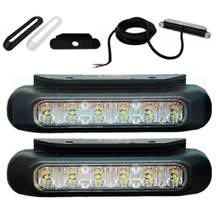 Compact LED Daytime Daylight Running Lights DRL DLR FT-300LED