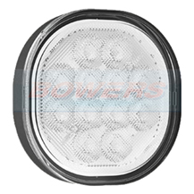 Compact LED Round Reverse Light Lamp 12v/24v