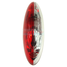 Jokon SPL2010 12.0013.050 Chrome Caravan Motorhome Red White End Outline Side Marker Light Lamp