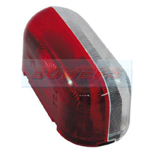Jokon SPL2000 12.0012.000 Caravan Motorhome Red White End Outline Side Marker Light Lamp
