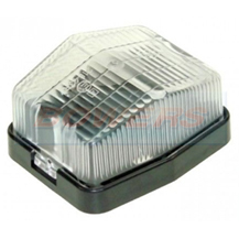 Jokon PL115 13.5004.200 Square Caravan Motorhome White Front Marker Light Lamp