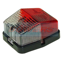 Jokon SPL115 12.0012.000 Square Caravan Motorhome Red White End Outline Side Marker Light Lamp