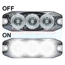 LED Autolamps 11WM 12v/24v Compact Low Profile LED Reverse Light Lamp