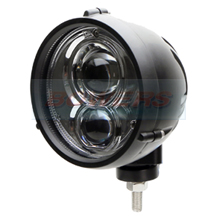 Vertical Mounting 5 3/4" 5.75" Inch LED Dipped / Full Beam Headlight Headlamp