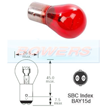 Ring Red Bulb 12v 21/5w RB380R