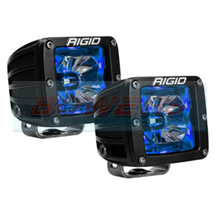Rigid Industries Radiance LED Pods With Blue Back Lighting