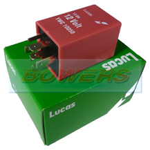 Genuine Lucas YWC10050 SCB314 13DA 12v Classic Mini Land Rover Pink Dim Dip 7 Pin Relay