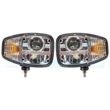 Peterson SVL-010004 LED Headlights Headlamps Plant JCB Fastrac Telehandler