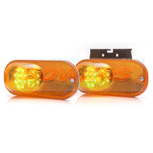 WAS W161 12v/24v Category 6 Cat 6 LED Amber Combined Side Marker And Indicator Light Lamp