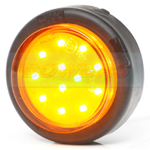 WAS W238 12v/24v Compact 60mm LED Indicator Light Lamp