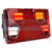 WAS W70DP R/H 12V 24V LED Rear Combination Trailer Light Lamp