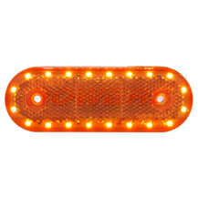 WAS W135 12v/24v Combined Amber Side LED Marker / Indicator Light Lamp