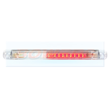 WAS W73 ARF 12v/24v Universal Slim Line LED Rear Combined Fog And Reverse Light Lamp