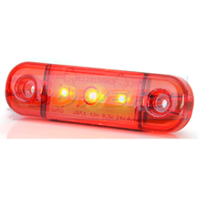 WAS W97.1 12v/24v Red Rear LED Marker Light Lamp