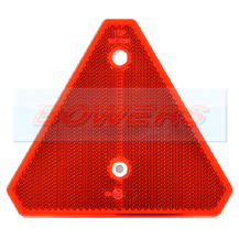 Red Reflective Triangle For Trailer/Caravan/Gate Post