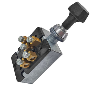 Push/Pull (Off/On/On) Headlight Switch 0-645-50 Rear