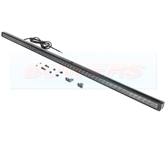 Hella Black Magic 50" Slim Single Row LED Light Bar 1FJ358176331 Contents