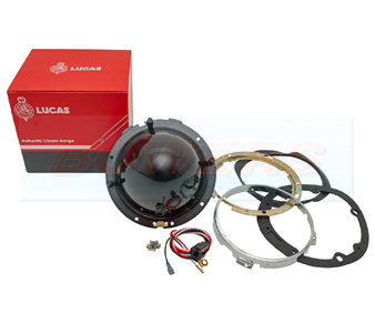 Lucas 7" Metal Headlight Bowl Kit