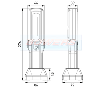 Hella UHL280 LED Inspection Lamp Schematic