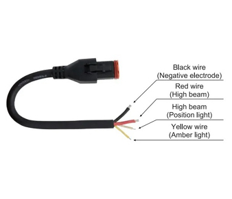 LED Light Bar With White or Amber Position Light BOW9992256-60 Loom
