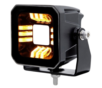 Cube LED Work Light Red/Amber Position Light BOW9992269 Amber