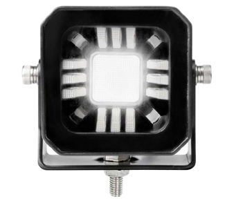Cube LED Work Light Red/Amber Position Light BOW9992269 On