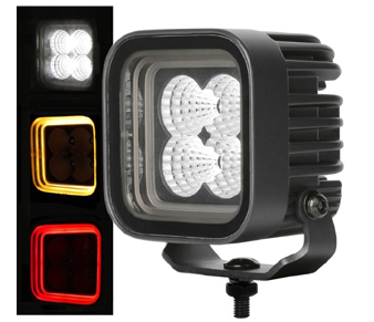 LED Work Light With Amber or Red Position Lights BOW9992270