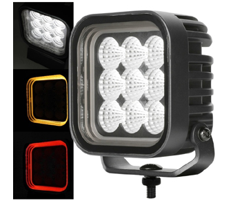 LED Work Light With Amber or Red Position Lights BOW9992271