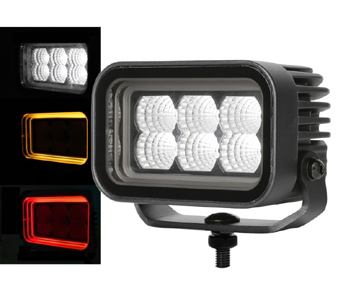 LED Work Light With Amber or Red Position Lights BOW9992272