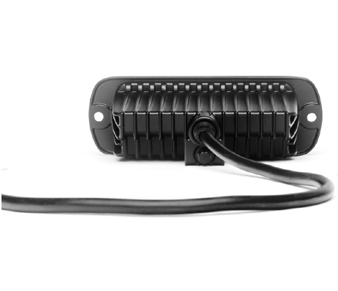 LED Work Light With Amber R65 LED Strobe Light BOW9992274 Rear