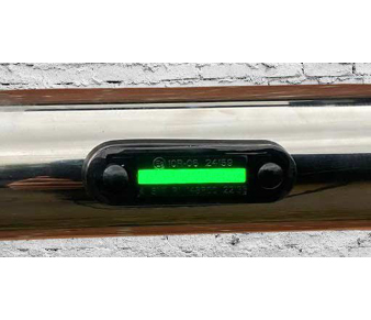Boreman Light Guide Green LED Marker Light Fitted
