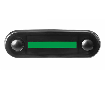 Boreman Light Guide Green LED Marker Light