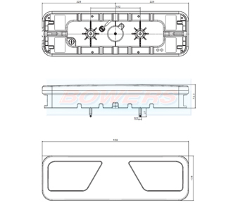 Fristom FT-700-066 LED Rear Combination Light Schematic