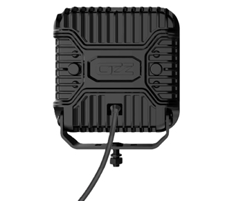 OZZ SQR 9 Black LED Driving Light 88112 Rear