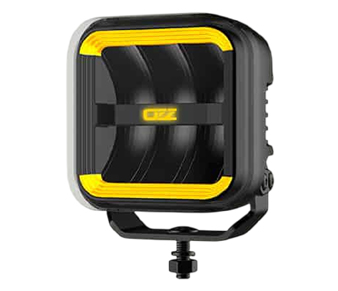 OZZ SQR 5 Black LED Cube 88116 Amber