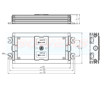 LM7 LED Control Box Schematic