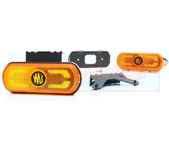 WAS W240 Amber LED Marker Light 1598