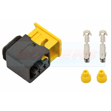 2 Pin Female HDSCS Connector Plug 2.8mm MCP Seals & Terminals