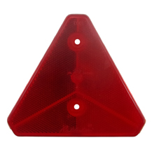 Red Reflective Triangle For Trailer/Caravan/Gate Post