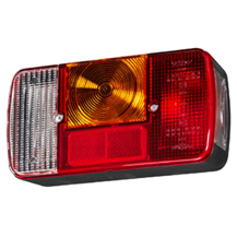 Sim 3127 12v/24v Rear Nearside Universal Combination Trailer Tail Lamp/Light Unit