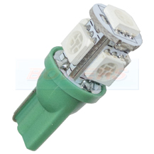 Green 501 T10 12v Capless W2.1x9.5D LED Sidelight Bulb