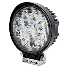 12v/24v 1800 Lumen 9x LED Round Work Lamp Light