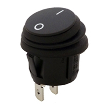 12v/24v On/Off Waterproof Printed Symbol Round Rocker Switch