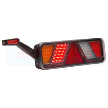 24v L/H LED Rear Combination Trailer Light Lamp With Outline Marker FT-700-146