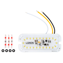 White or Amber LED Conversion Upgrade For Hella Talmu DRL Light 24v