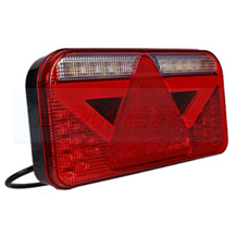 L/H Rear Neon LED Combination Trailer Light Lamp