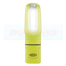 Ring RIL6100Y Yellow Hi-Viz MAGflex Mini 250 COB LED Magnetic Rechargeable Inspection Lamp + Torch