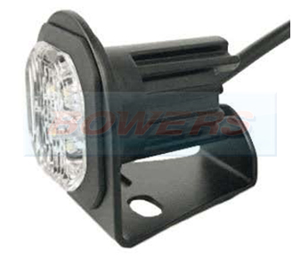 Round Button LED Strobe Warning Light BOW9992183 3