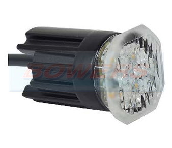Round Button LED Strobe Warning Light BOW9992183 2