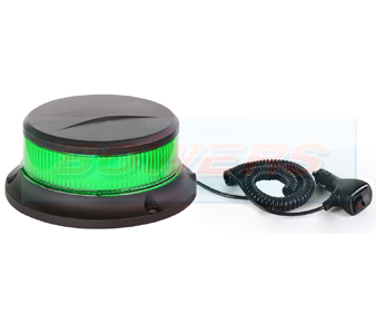 BOW9992219 Magnetic Mount LED Green Beacon